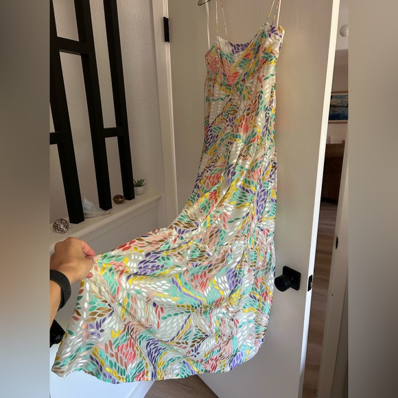 C/Meo Collective Tiered Midi Dress, Small - Picture 3 of 7